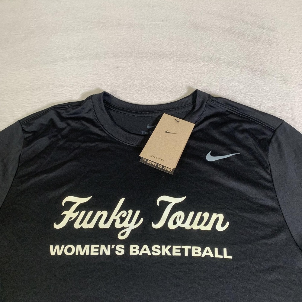 TCU Horned Frogs Shirt Mens L Funky Town Womens Basketball Short Sleeve NEW